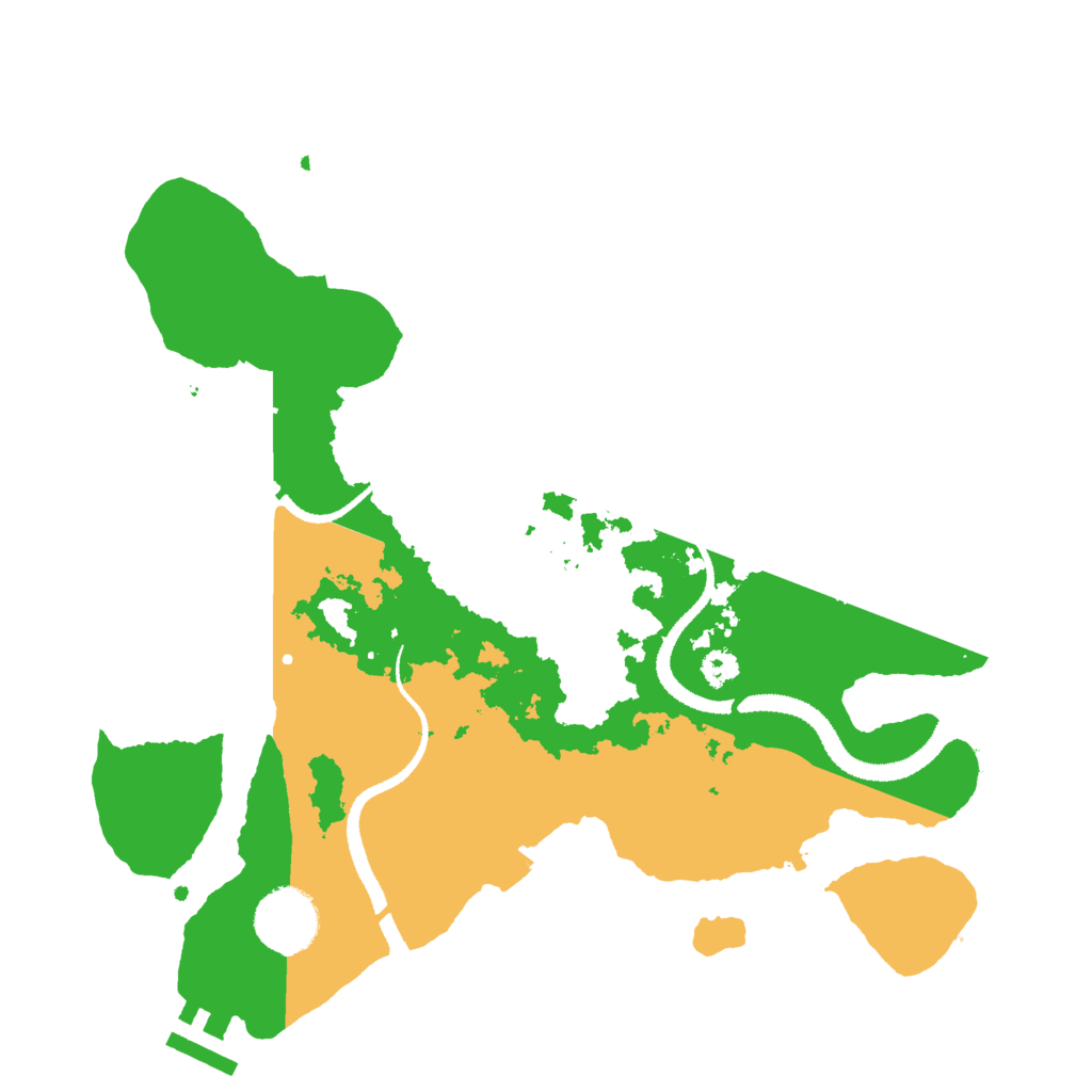 Biome Rust Map: Procedural Map, Size: 3000, Seed: 149940622