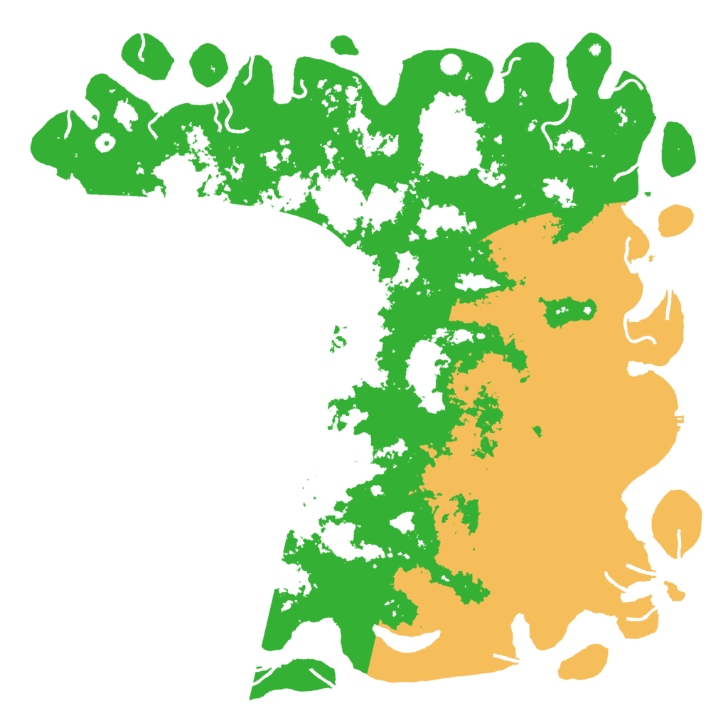 Biome Rust Map: Procedural Map, Size: 6000, Seed: 780651962