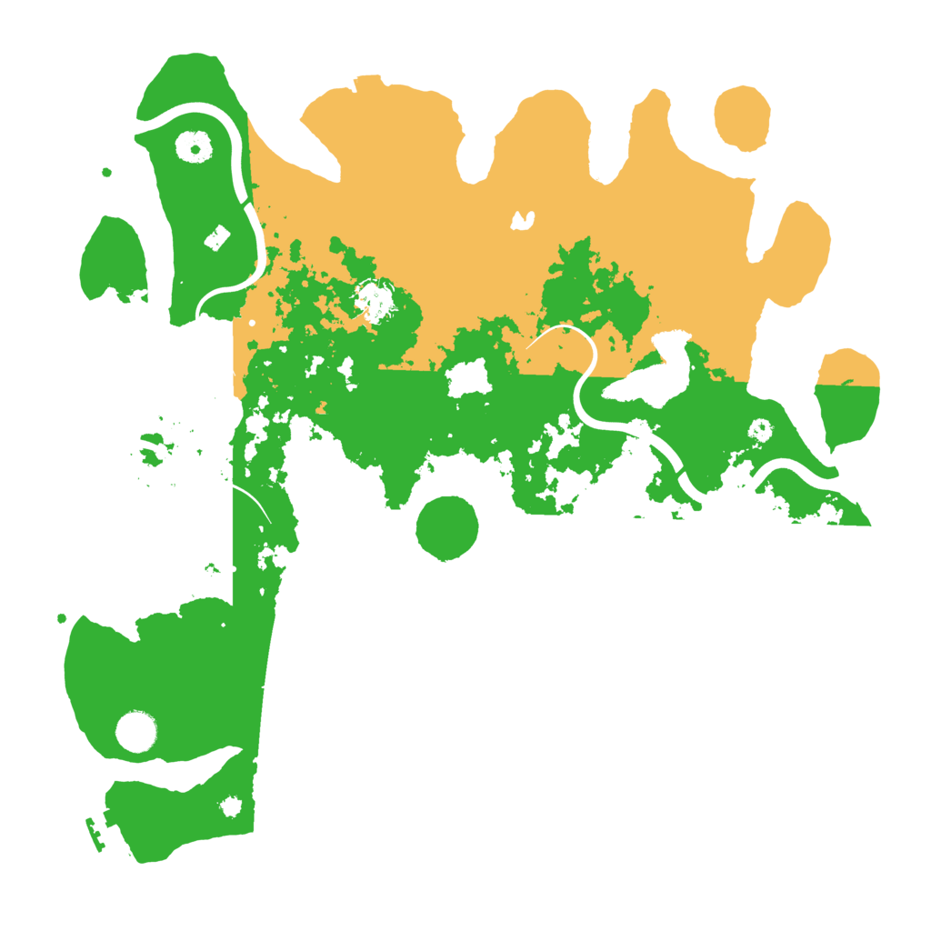 Biome Rust Map: Procedural Map, Size: 4000, Seed: 47636