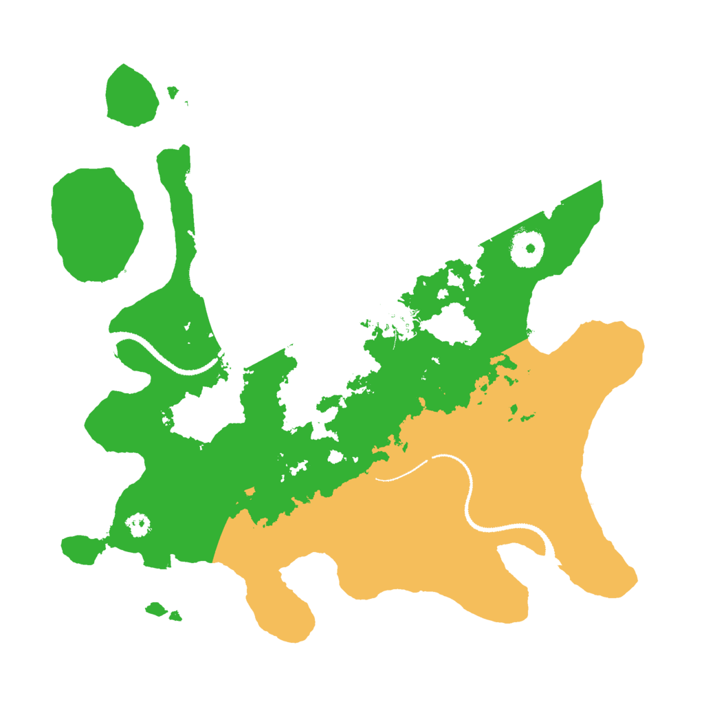 Biome Rust Map: Procedural Map, Size: 3000, Seed: 1292378332