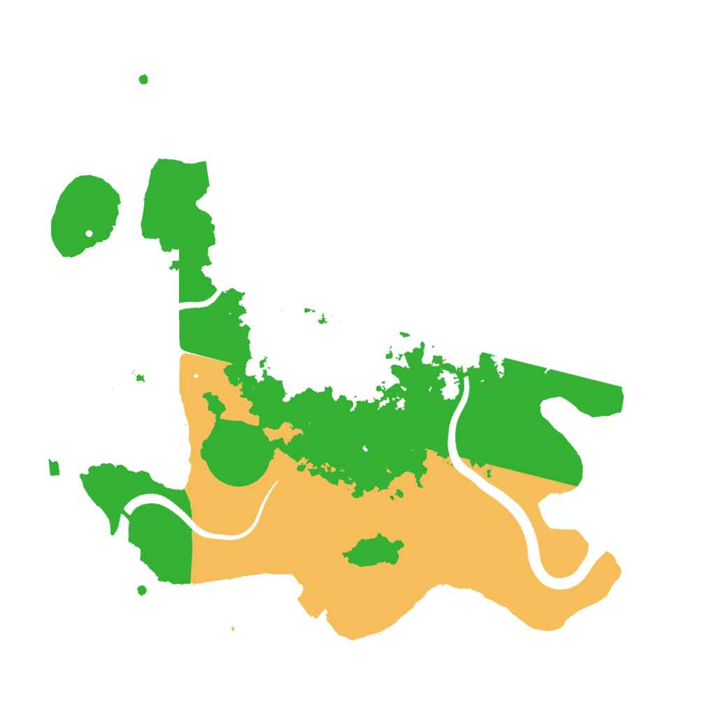Biome Rust Map: Procedural Map, Size: 3000, Seed: 1915442551