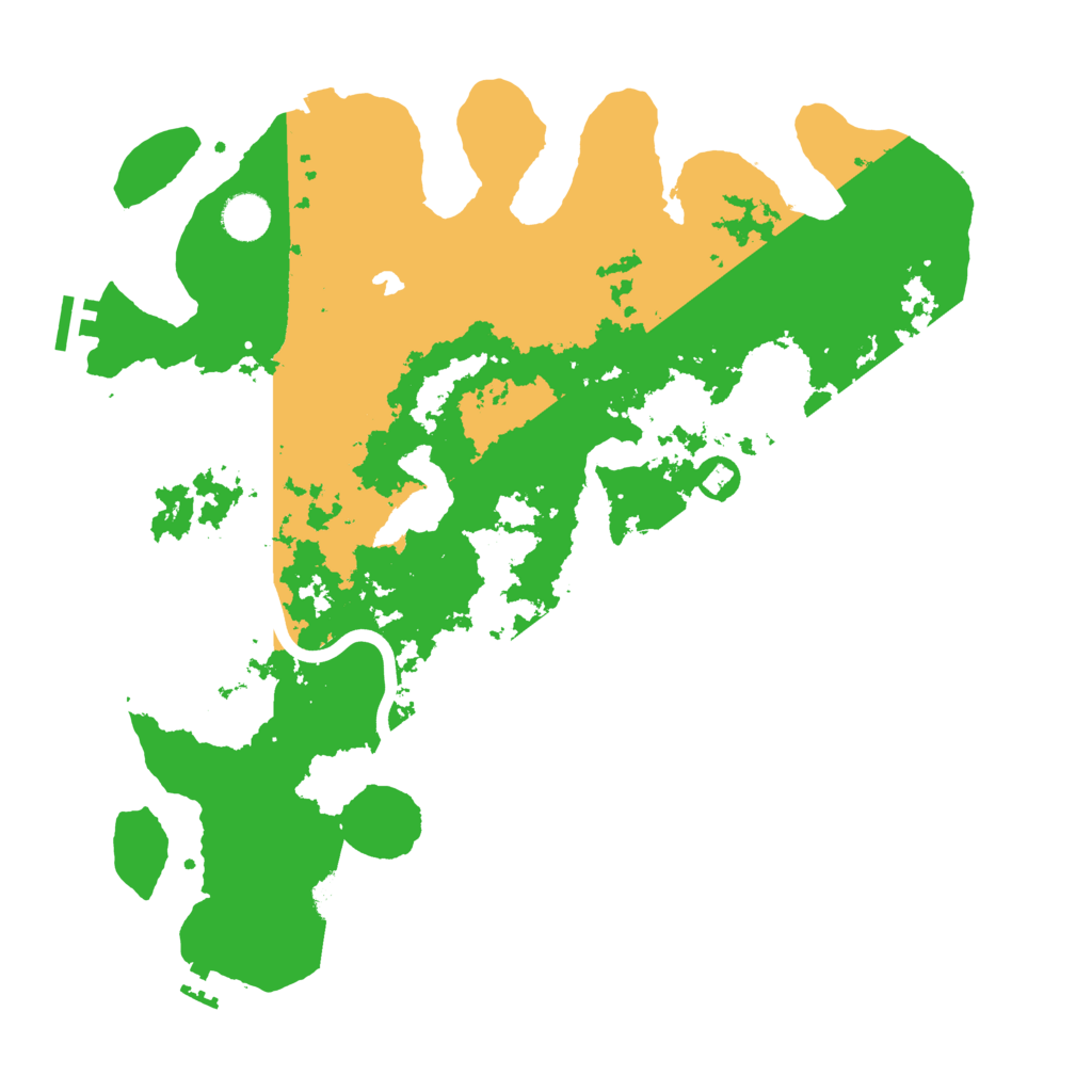 Biome Rust Map: Procedural Map, Size: 4000, Seed: 39412222
