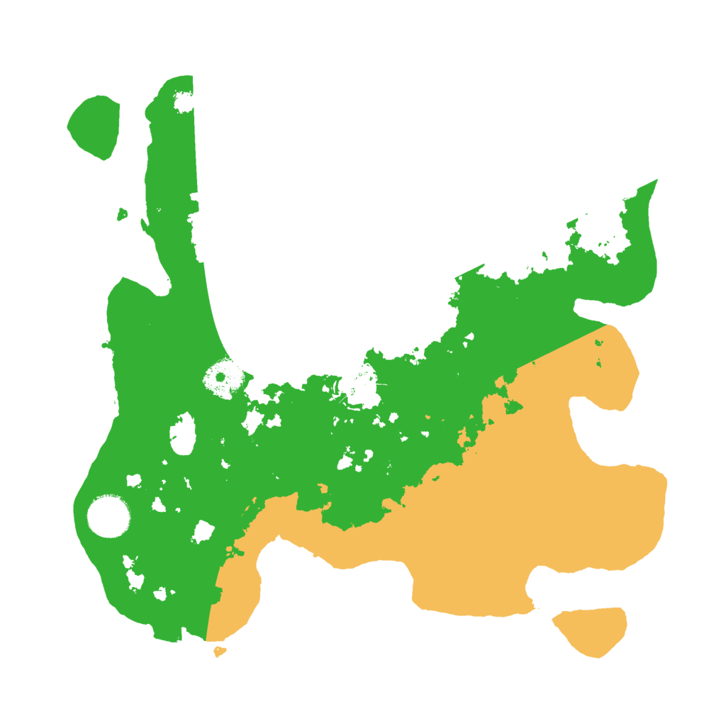 Biome Rust Map: Procedural Map, Size: 3000, Seed: 1642447947
