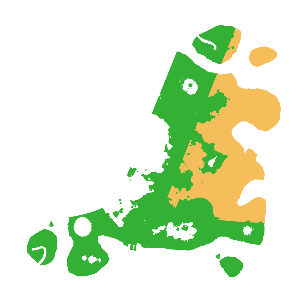 Biome Rust Map: Procedural Map, Size: 3000, Seed: 768771823