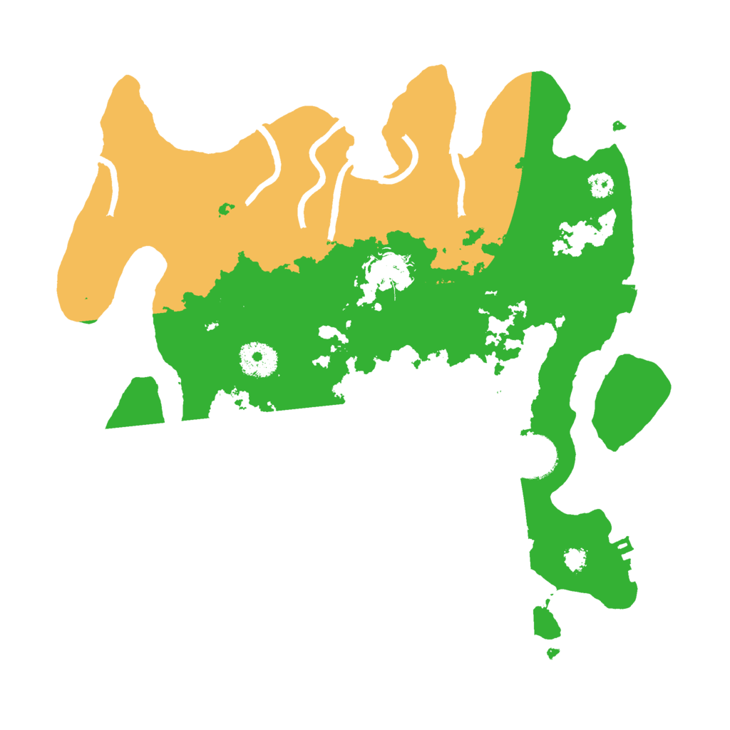 Biome Rust Map: Procedural Map, Size: 3000, Seed: 28540