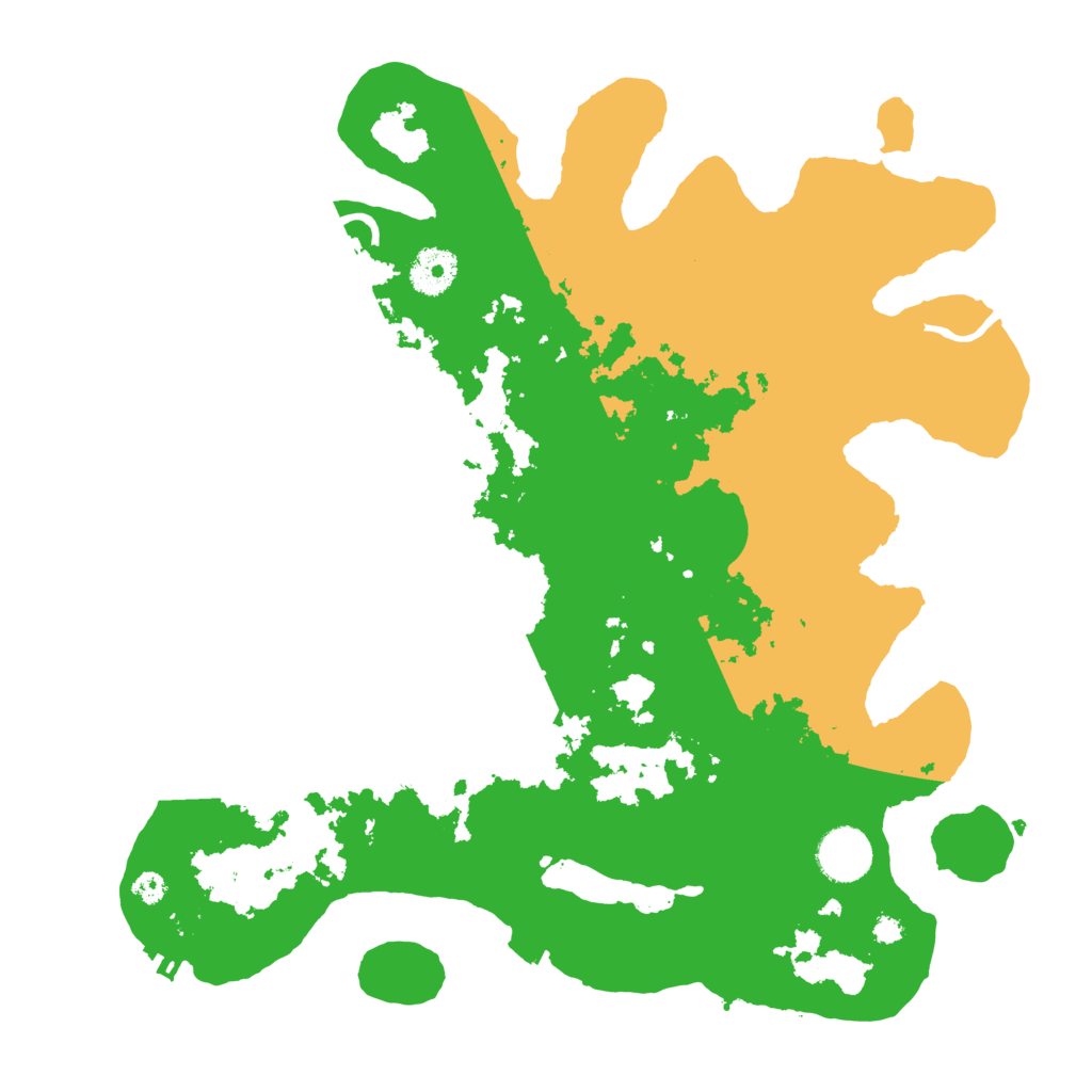 Biome Rust Map: Procedural Map, Size: 3500, Seed: 746955910