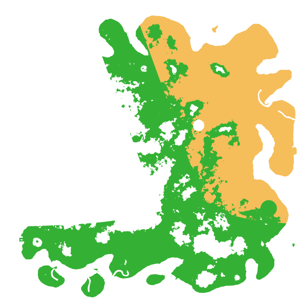 Biome Rust Map: Procedural Map, Size: 5000, Seed: 297410