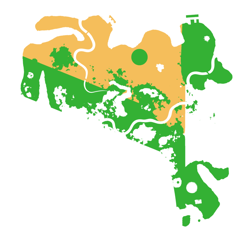 Biome Rust Map: Procedural Map, Size: 4000, Seed: 38383838