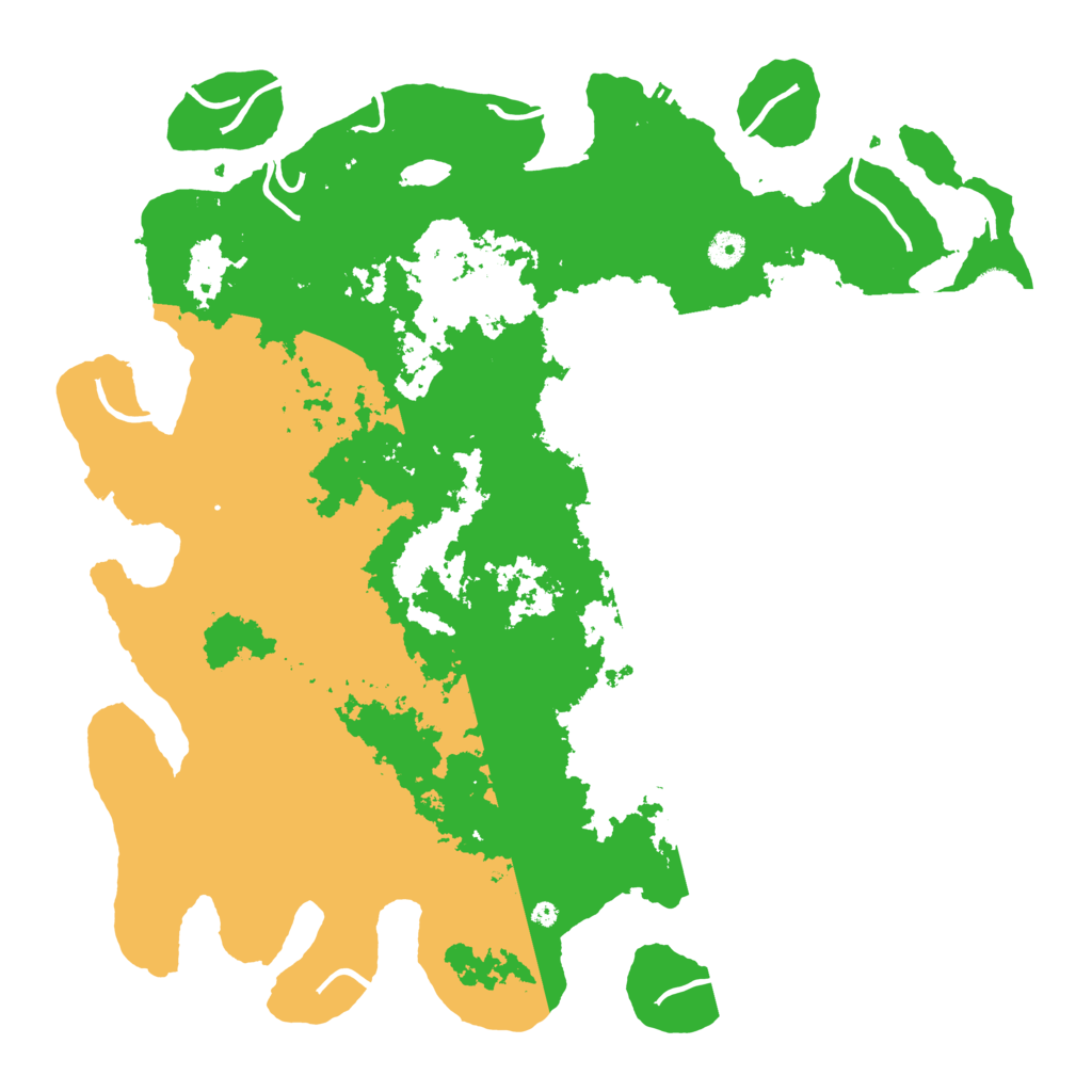 Biome Rust Map: Procedural Map, Size: 4500, Seed: 6546857