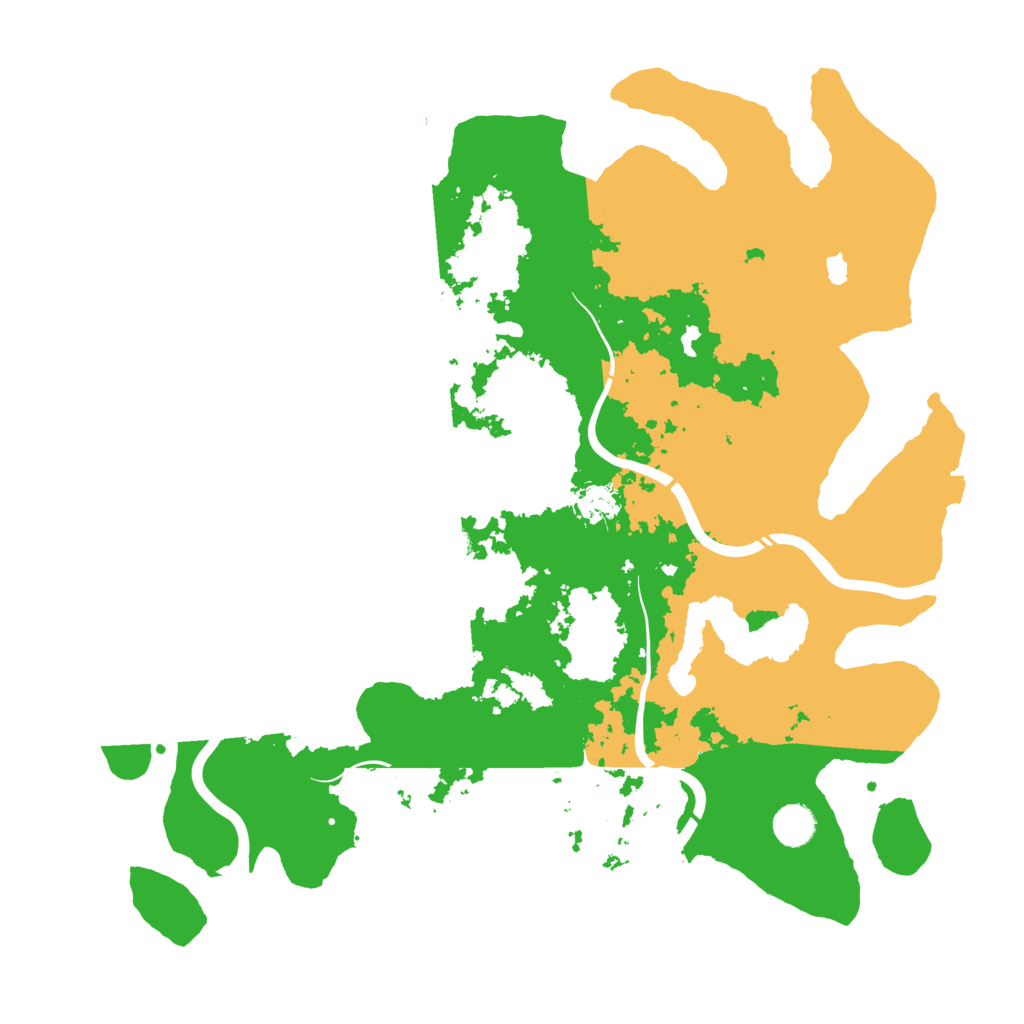 Biome Rust Map: Procedural Map, Size: 4250, Seed: 234317161