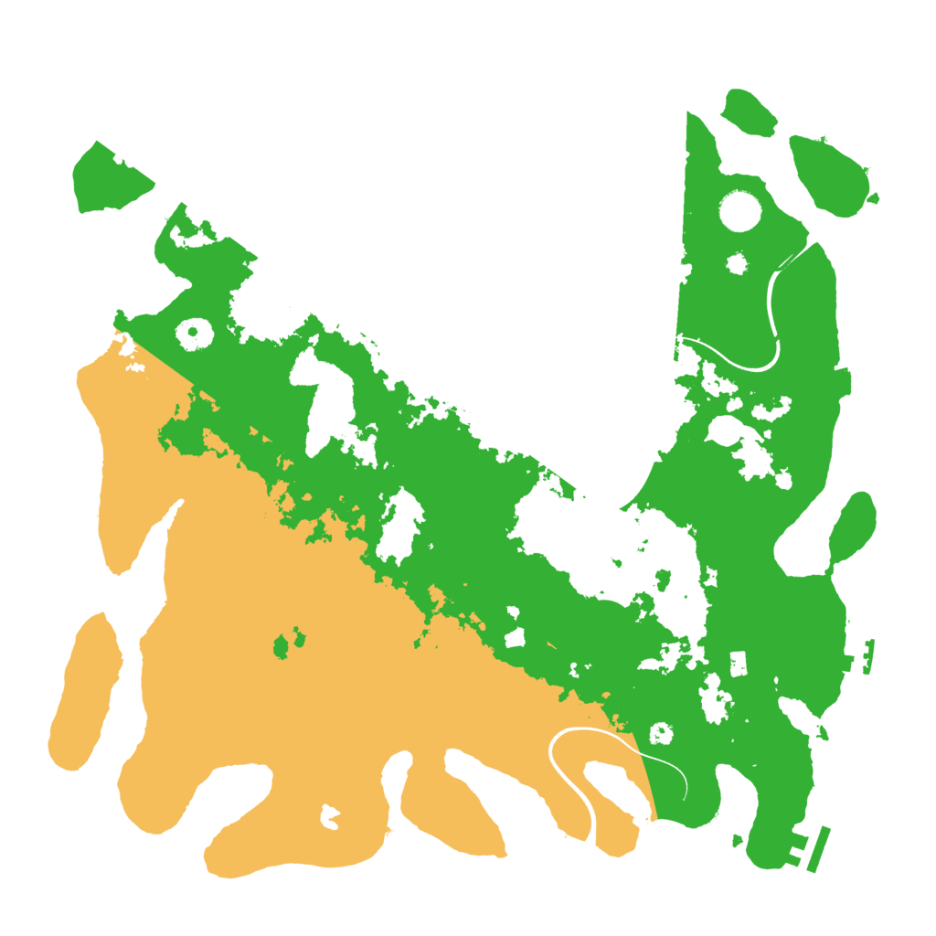 Biome Rust Map: Procedural Map, Size: 4000, Seed: 1423277520