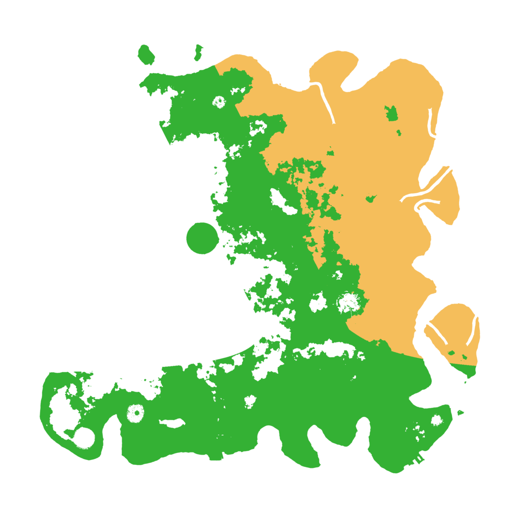 Biome Rust Map: Procedural Map, Size: 4250, Seed: 20360