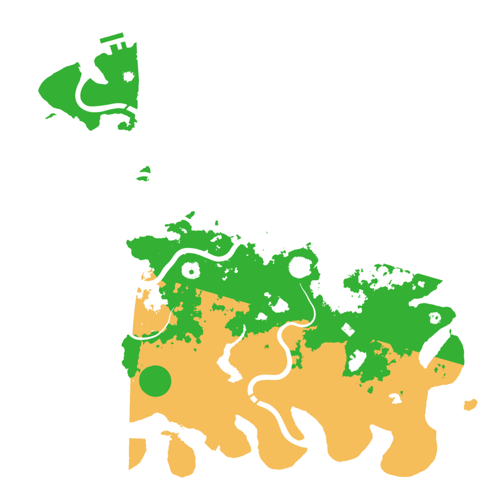 Biome Rust Map: Procedural Map, Size: 4250, Seed: 1797430143