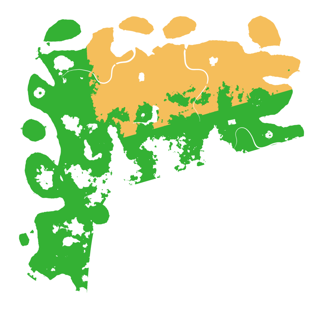 Biome Rust Map: Procedural Map, Size: 4500, Seed: 1281600930