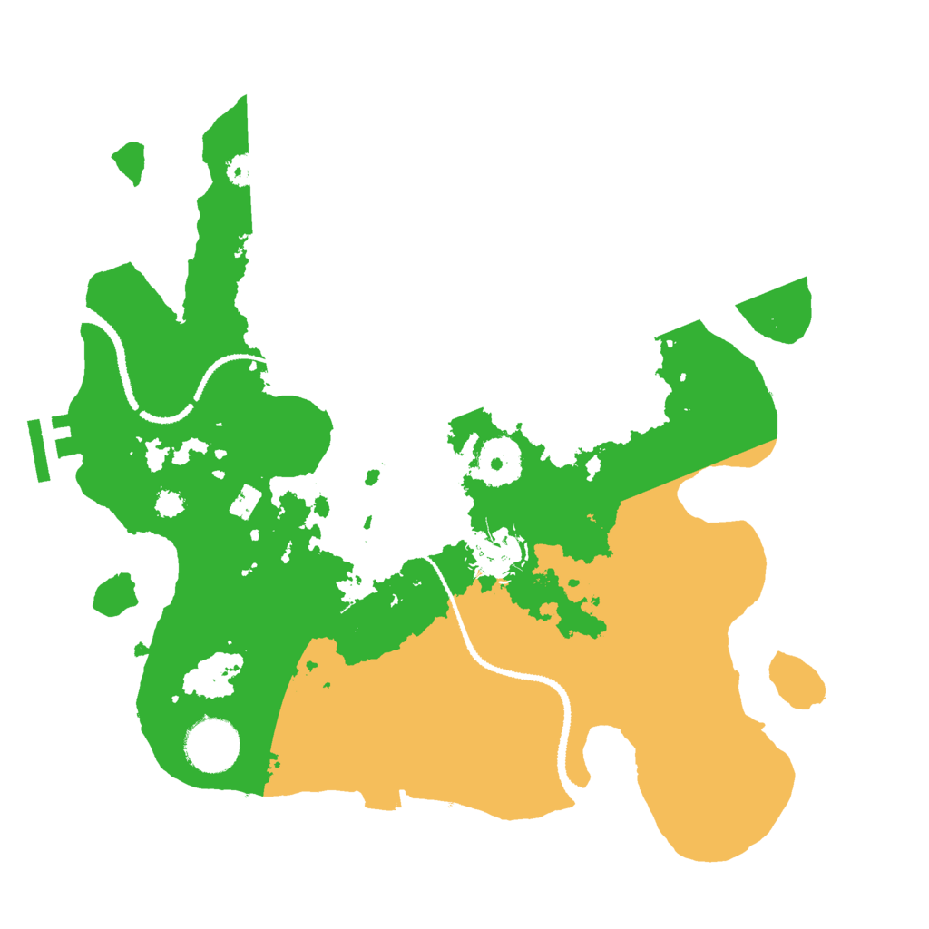 Biome Rust Map: Procedural Map, Size: 3000, Seed: 9028143