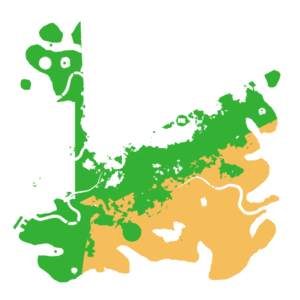 Biome Rust Map: Procedural Map, Size: 4250, Seed: 984840584