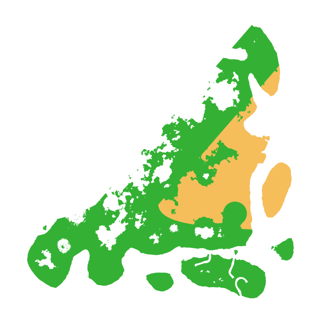 Biome Rust Map: Procedural Map, Size: 3500, Seed: 1862088637