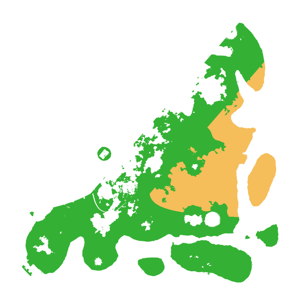 Biome Rust Map: Procedural Map, Size: 3500, Seed: 1862088637