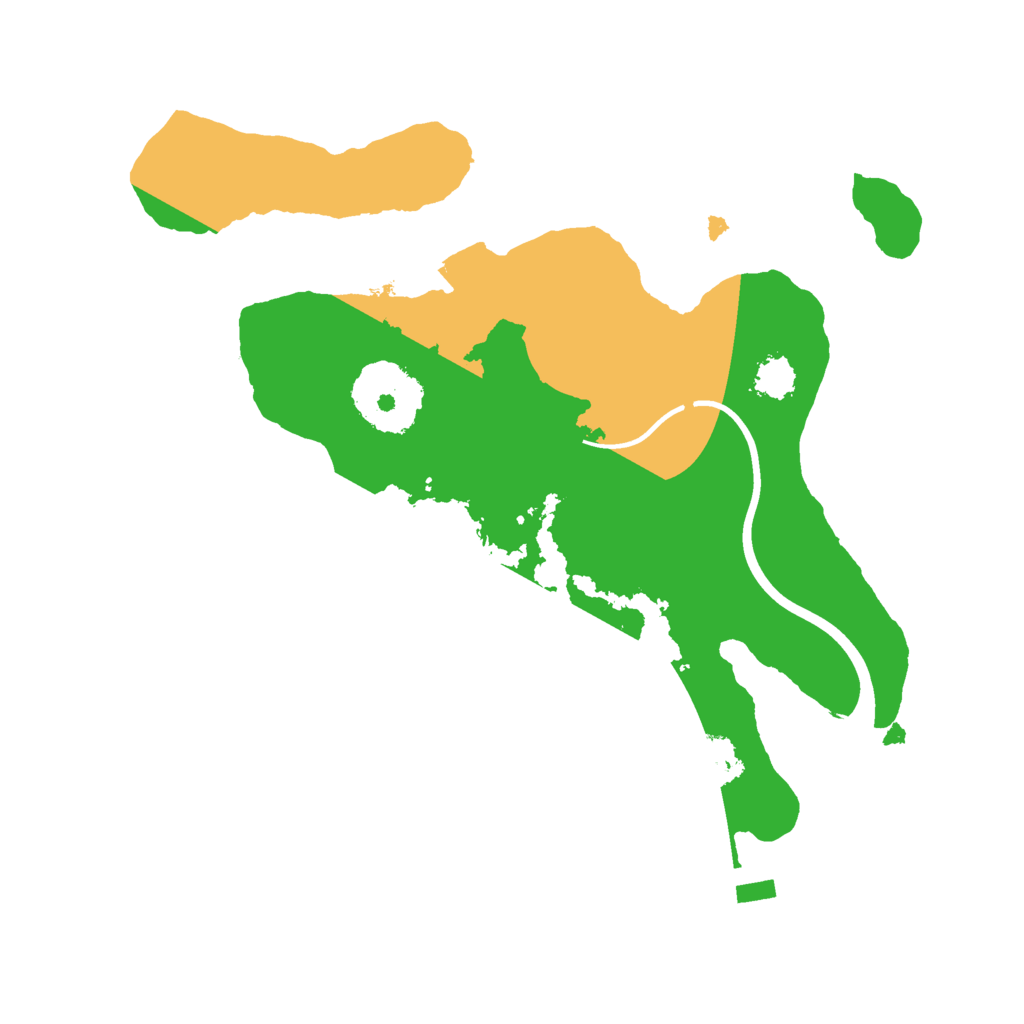 Biome Rust Map: Procedural Map, Size: 2250, Seed: 35000