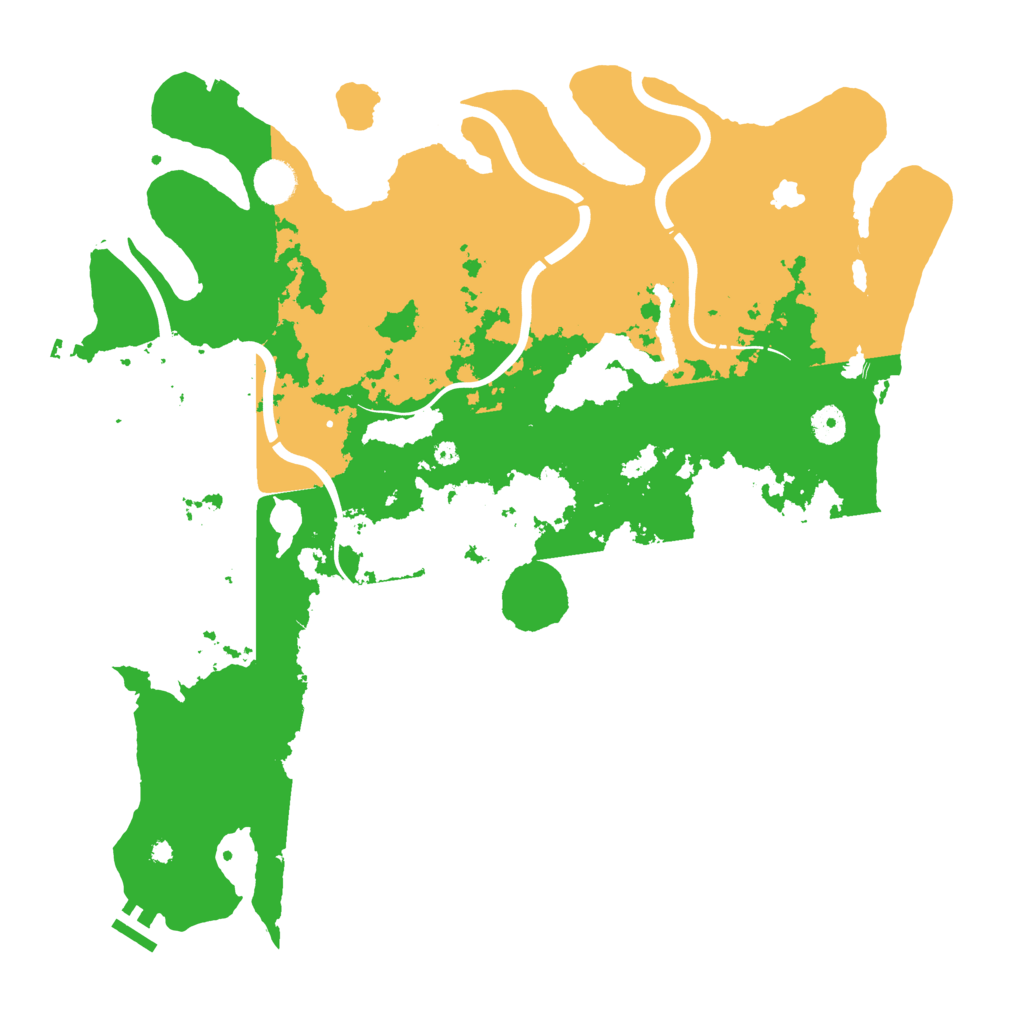 Biome Rust Map: Procedural Map, Size: 4250, Seed: 503675376