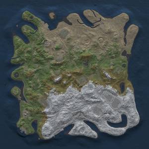 Thumbnail Rust Map: Procedural Map, Size: 4250, Seed: 503675376, 19 Monuments