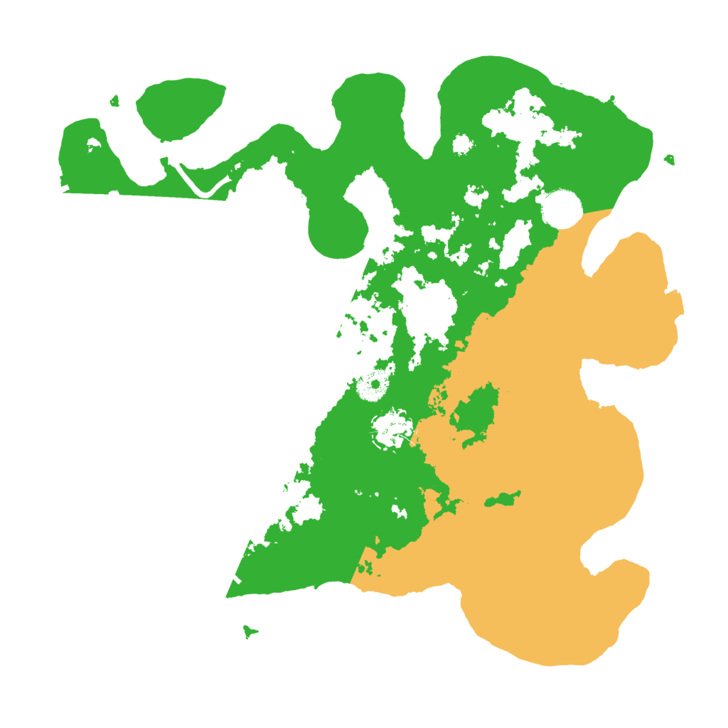 Biome Rust Map: Procedural Map, Size: 3300, Seed: 321604239