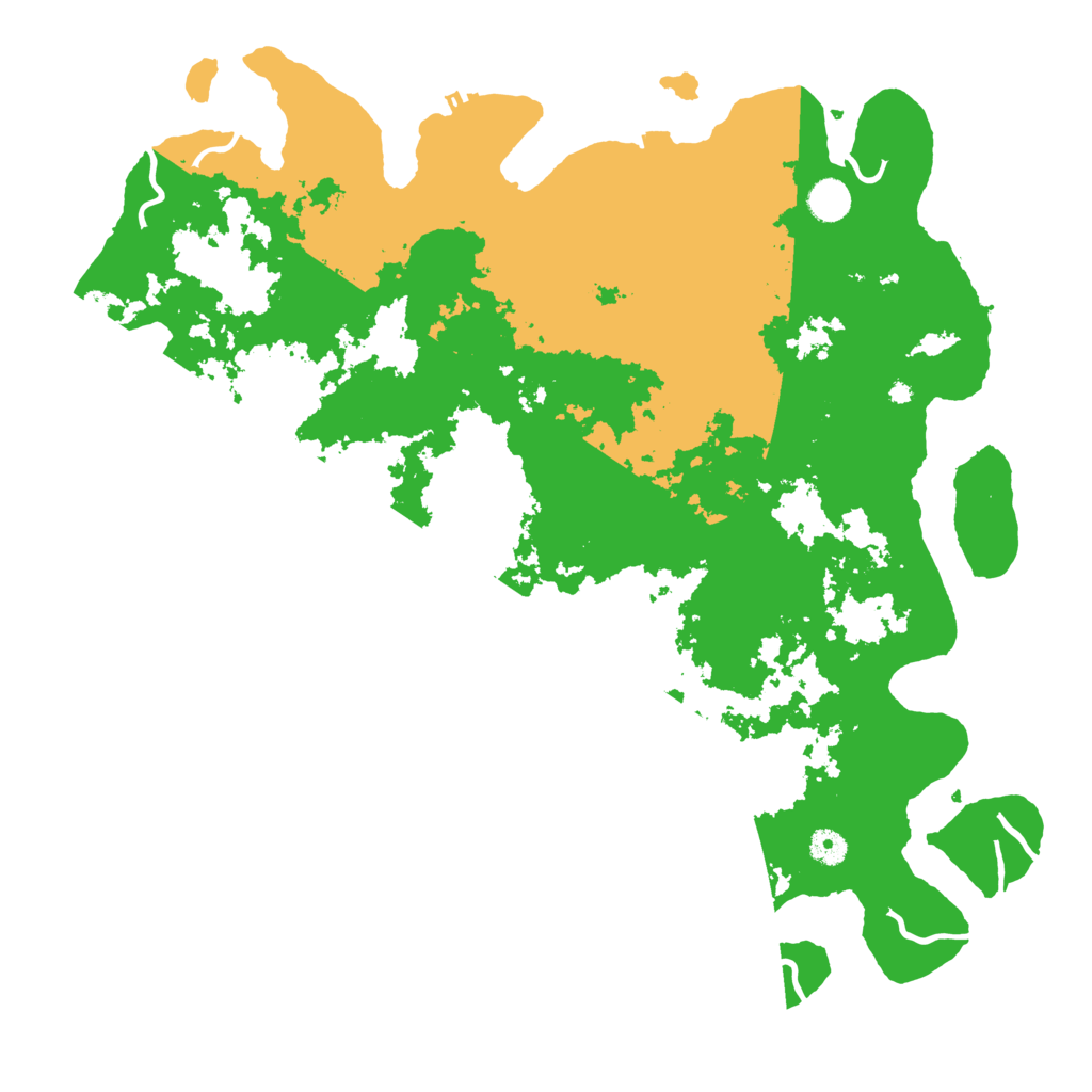 Biome Rust Map: Procedural Map, Size: 4500, Seed: 1693845567