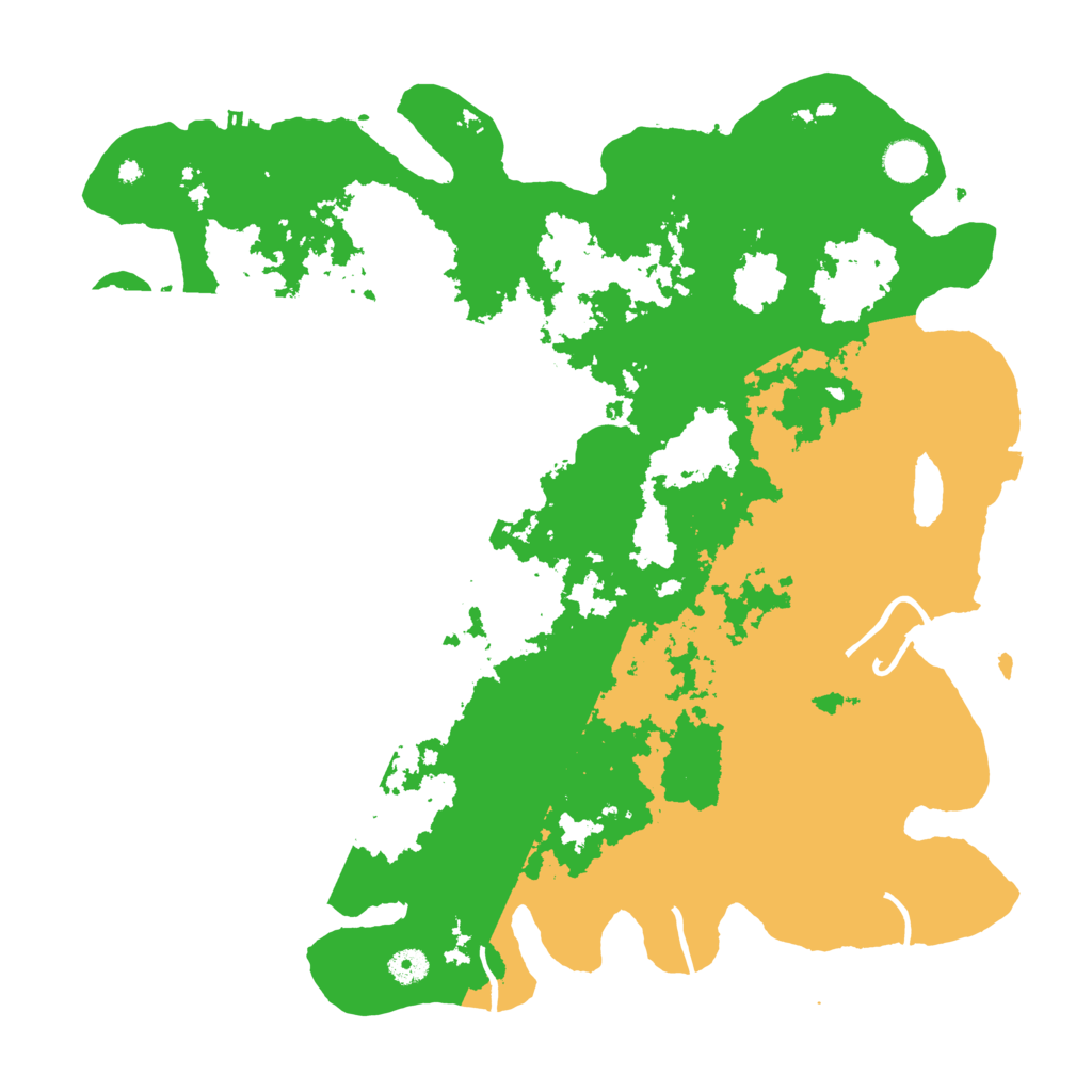 Biome Rust Map: Procedural Map, Size: 4400, Seed: 72505769