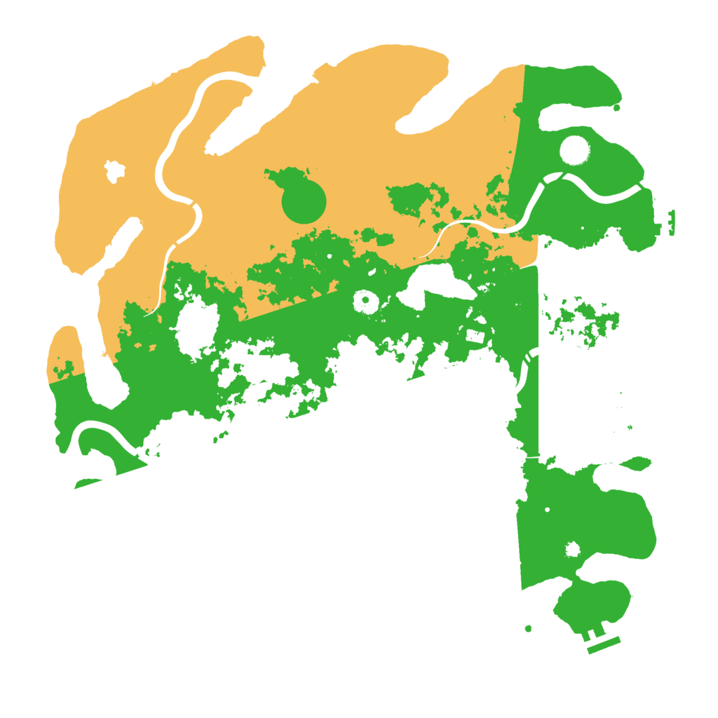 Biome Rust Map: Procedural Map, Size: 4250, Seed: 1283590