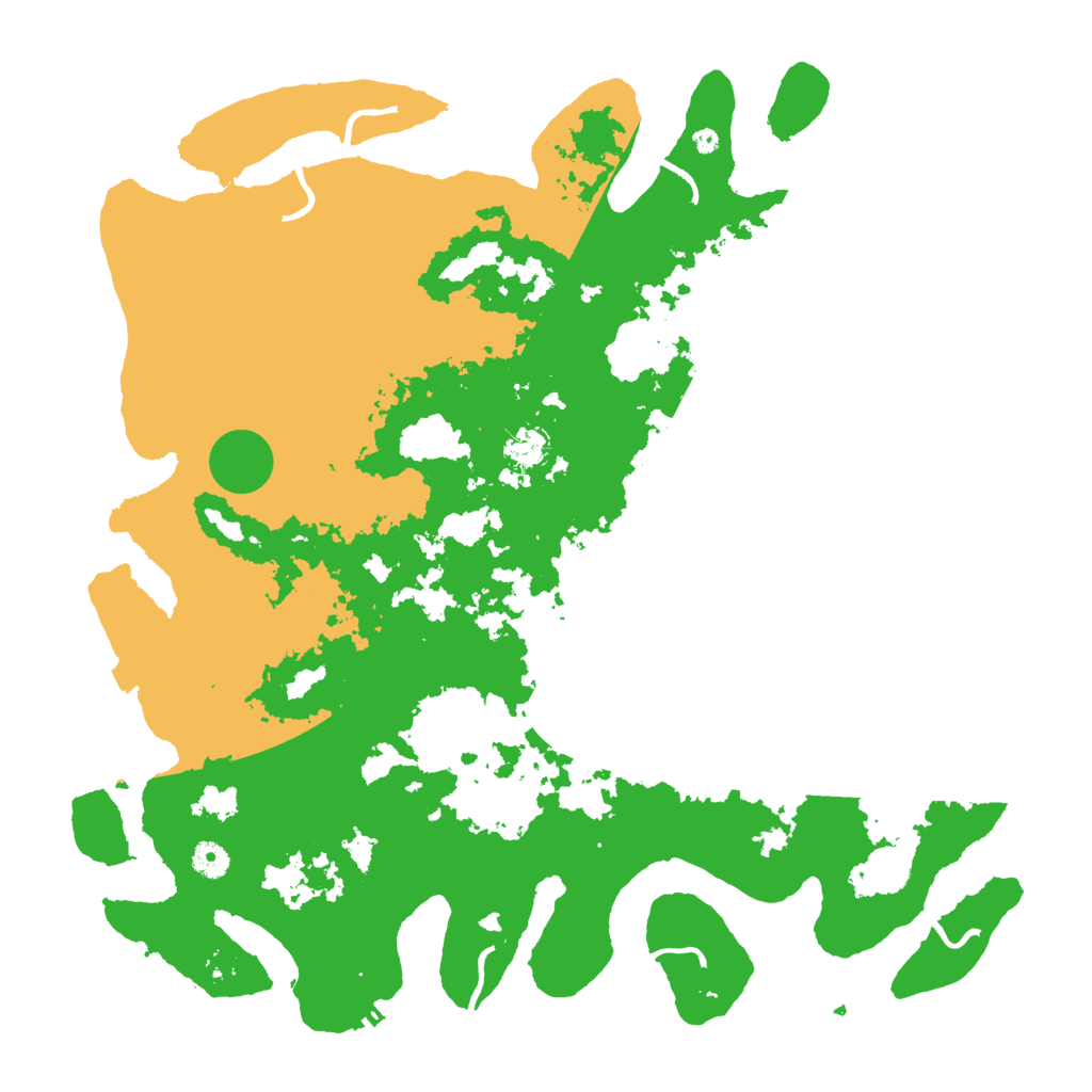 Biome Rust Map: Procedural Map, Size: 4500, Seed: 363138630