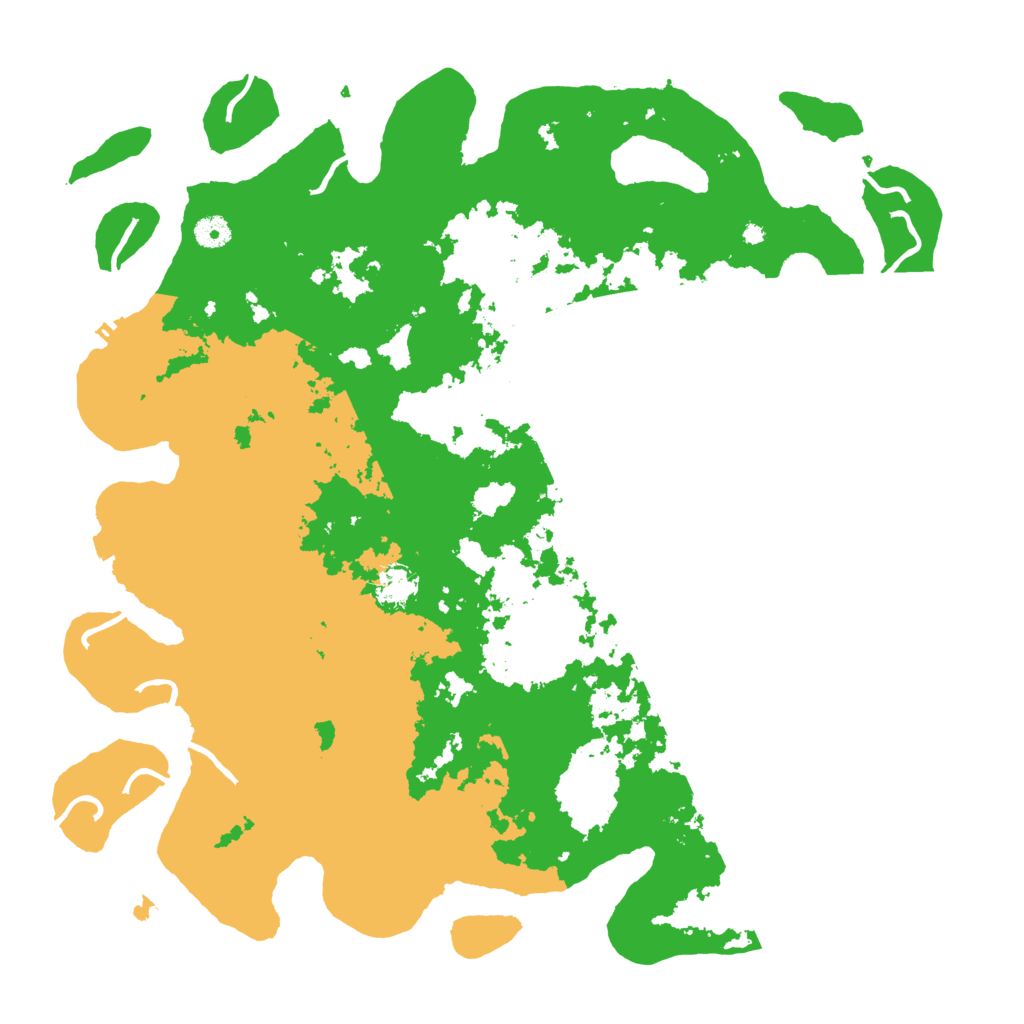 Biome Rust Map: Procedural Map, Size: 4500, Seed: 447808219