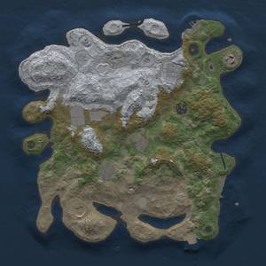 Thumbnail Rust Map: Procedural Map, Size: 3500, Seed: 2112003, 15 Monuments