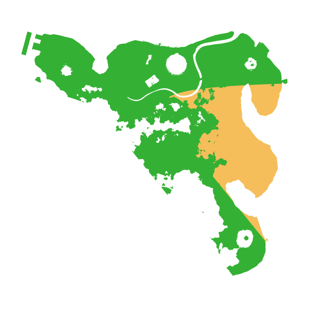 Biome Rust Map: Procedural Map, Size: 2700, Seed: 1951341057