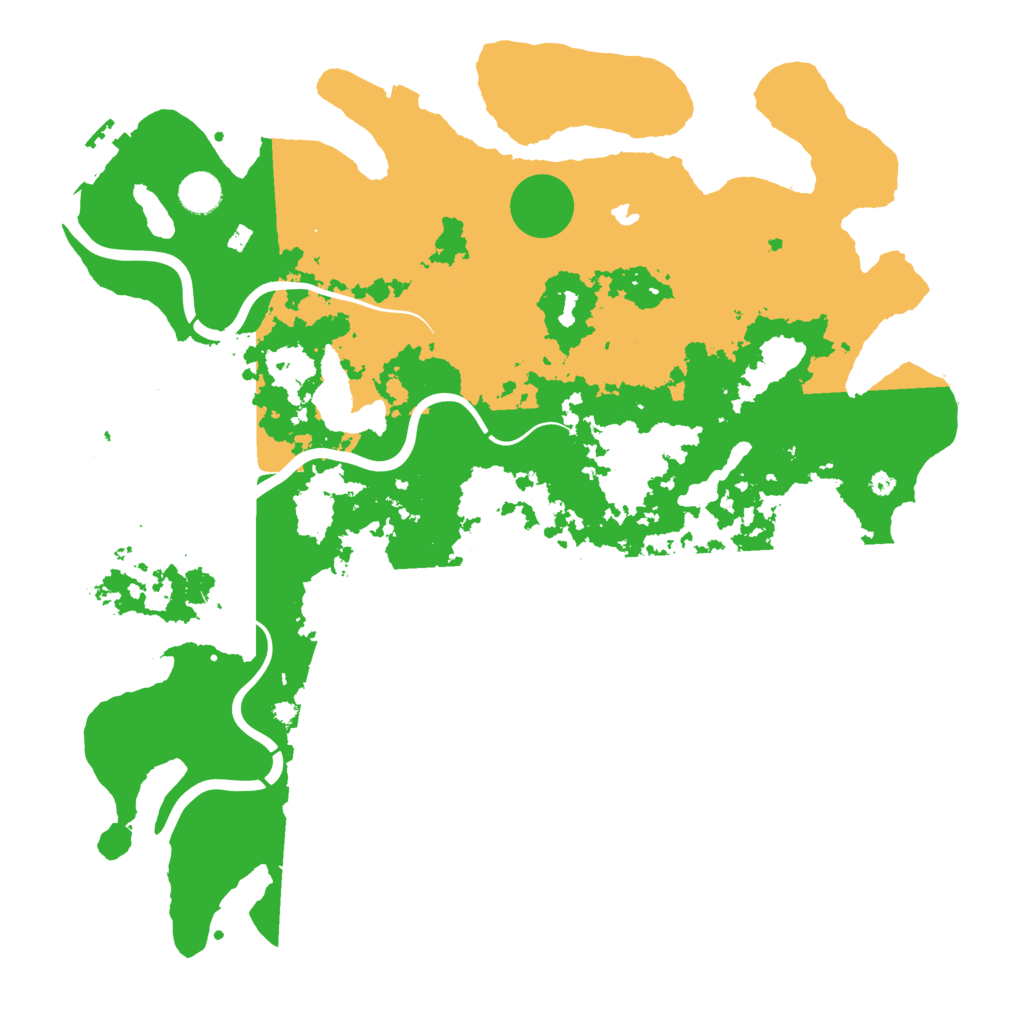 Biome Rust Map: Procedural Map, Size: 4250, Seed: 987654321