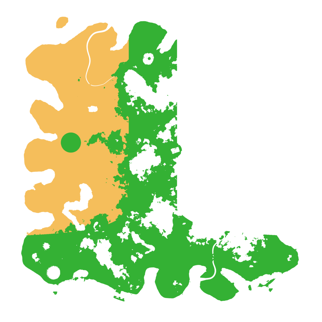 Biome Rust Map: Procedural Map, Size: 4250, Seed: 1104681326