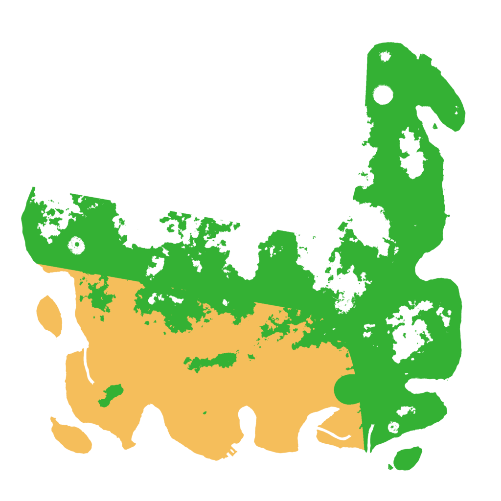 Biome Rust Map: Procedural Map, Size: 4500, Seed: 566784444