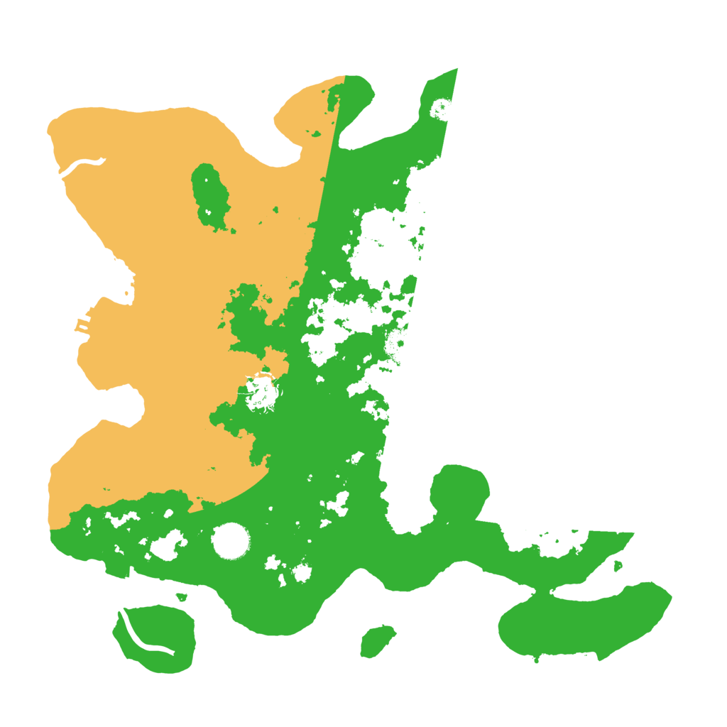 Biome Rust Map: Procedural Map, Size: 3500, Seed: 46230933