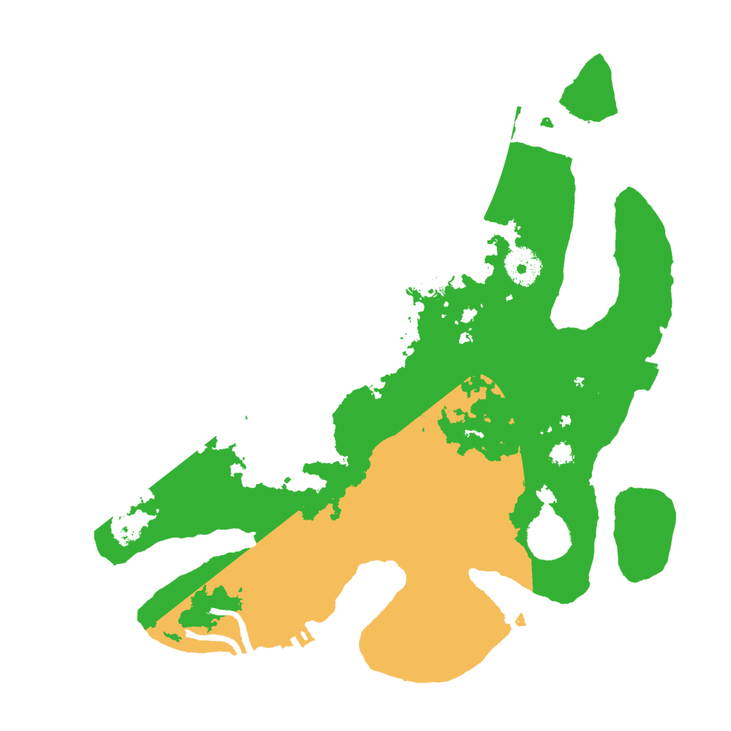 Biome Rust Map: Procedural Map, Size: 3000, Seed: 2789