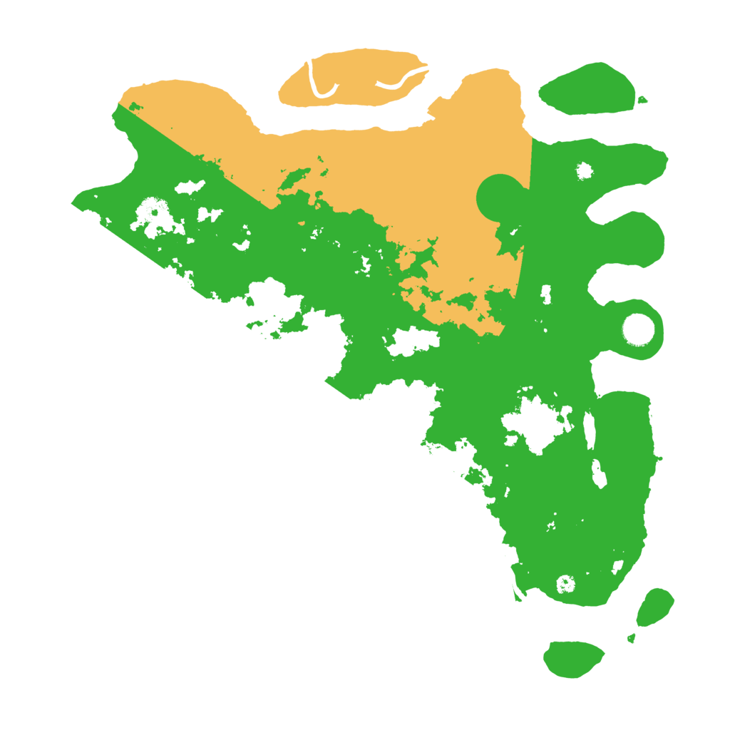 Biome Rust Map: Procedural Map, Size: 4000, Seed: 87643045