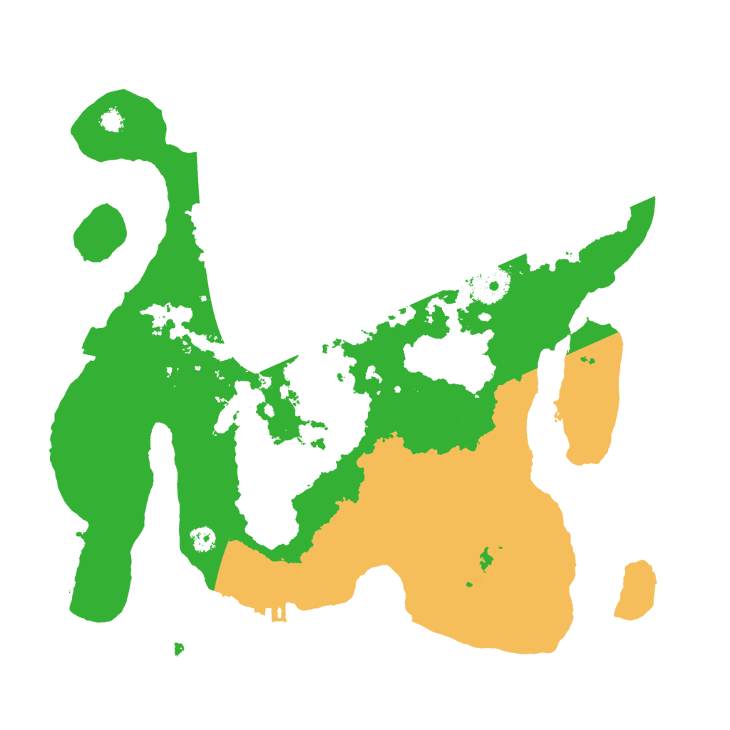 Biome Rust Map: Procedural Map, Size: 3000, Seed: 987321