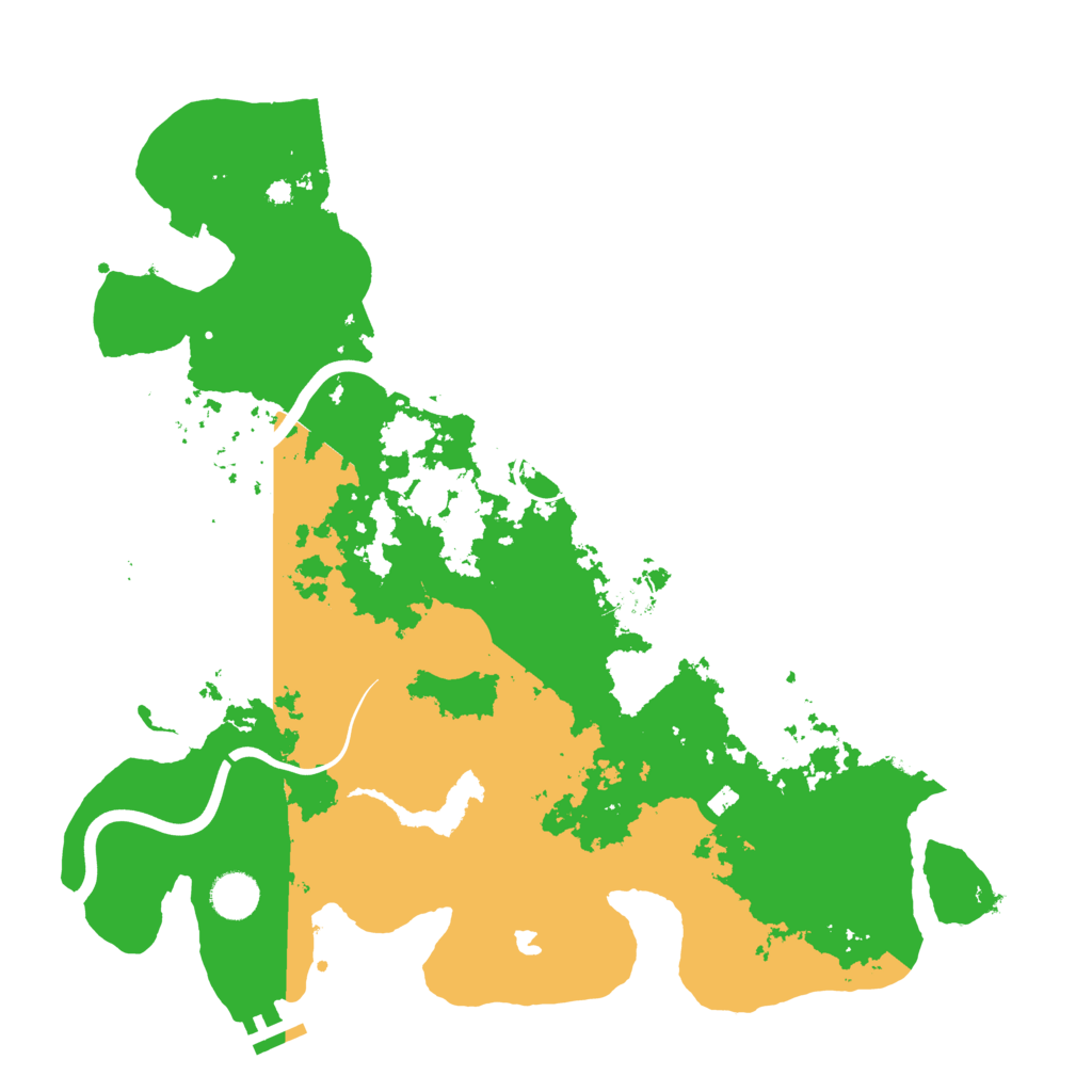 Biome Rust Map: Procedural Map, Size: 4000, Seed: 1955554003