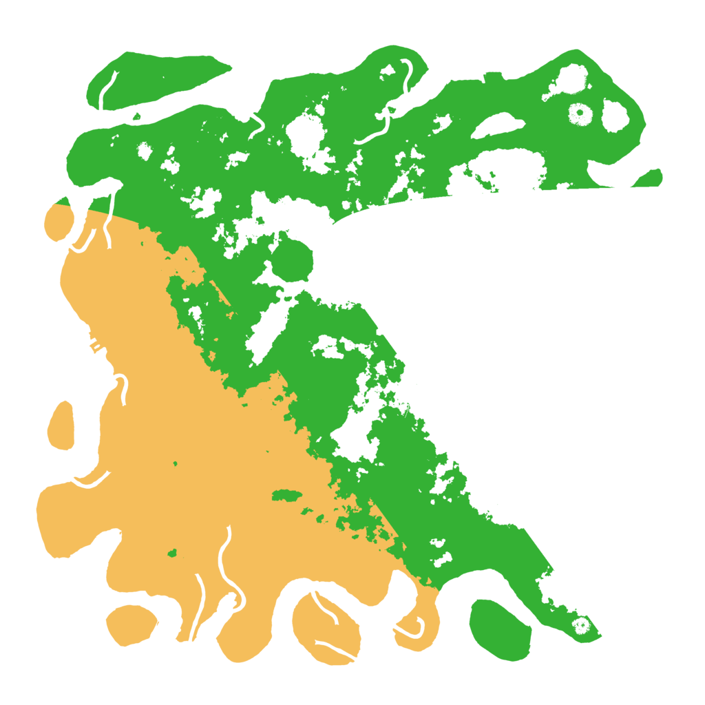 Biome Rust Map: Procedural Map, Size: 4500, Seed: 1323014471