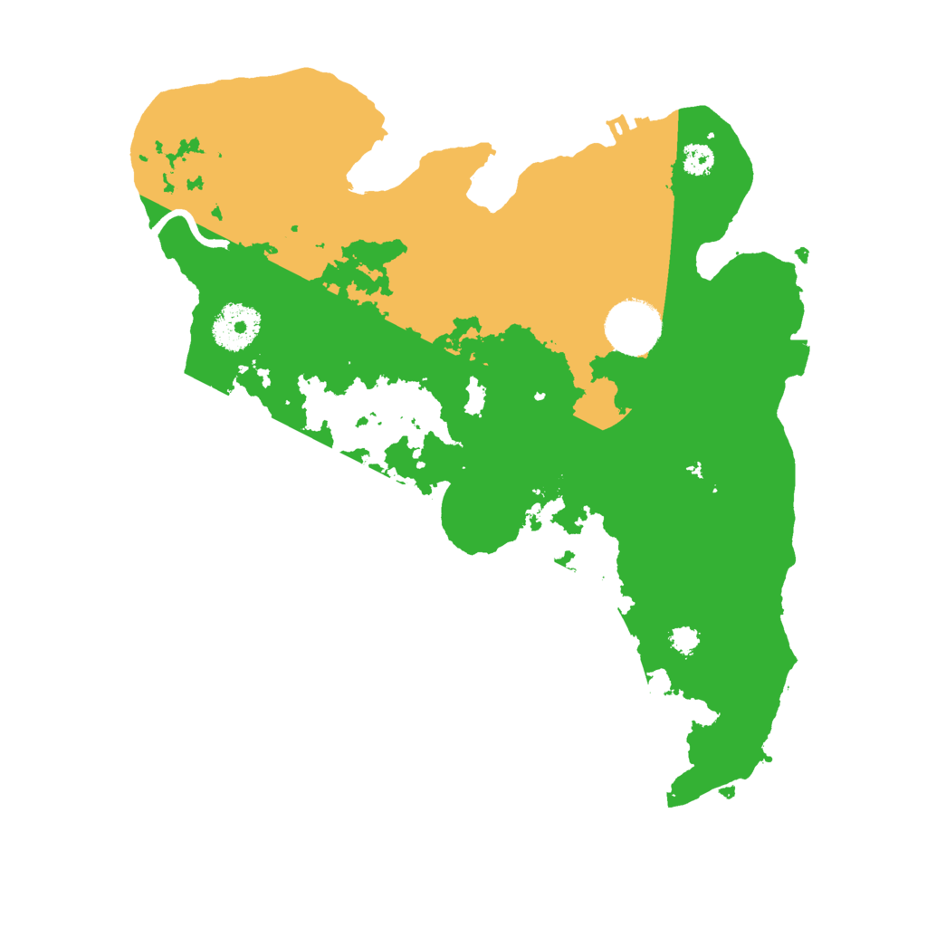 Biome Rust Map: Procedural Map, Size: 3000, Seed: 20240404