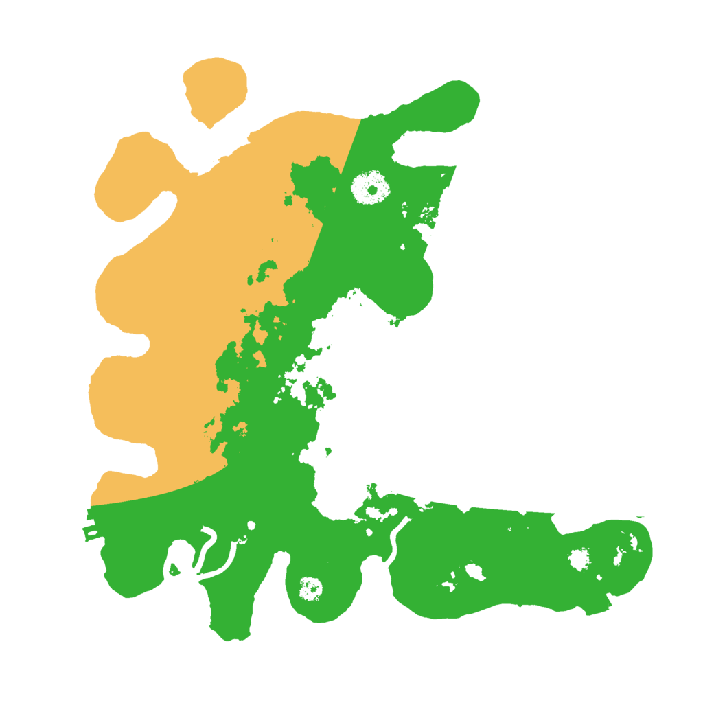 Biome Rust Map: Procedural Map, Size: 3000, Seed: 239124