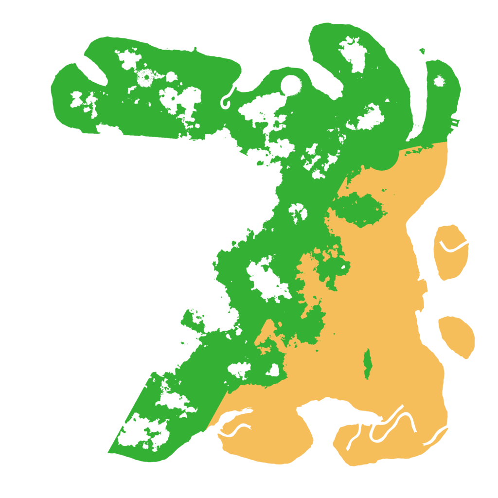 Biome Rust Map: Procedural Map, Size: 4250, Seed: 88419801