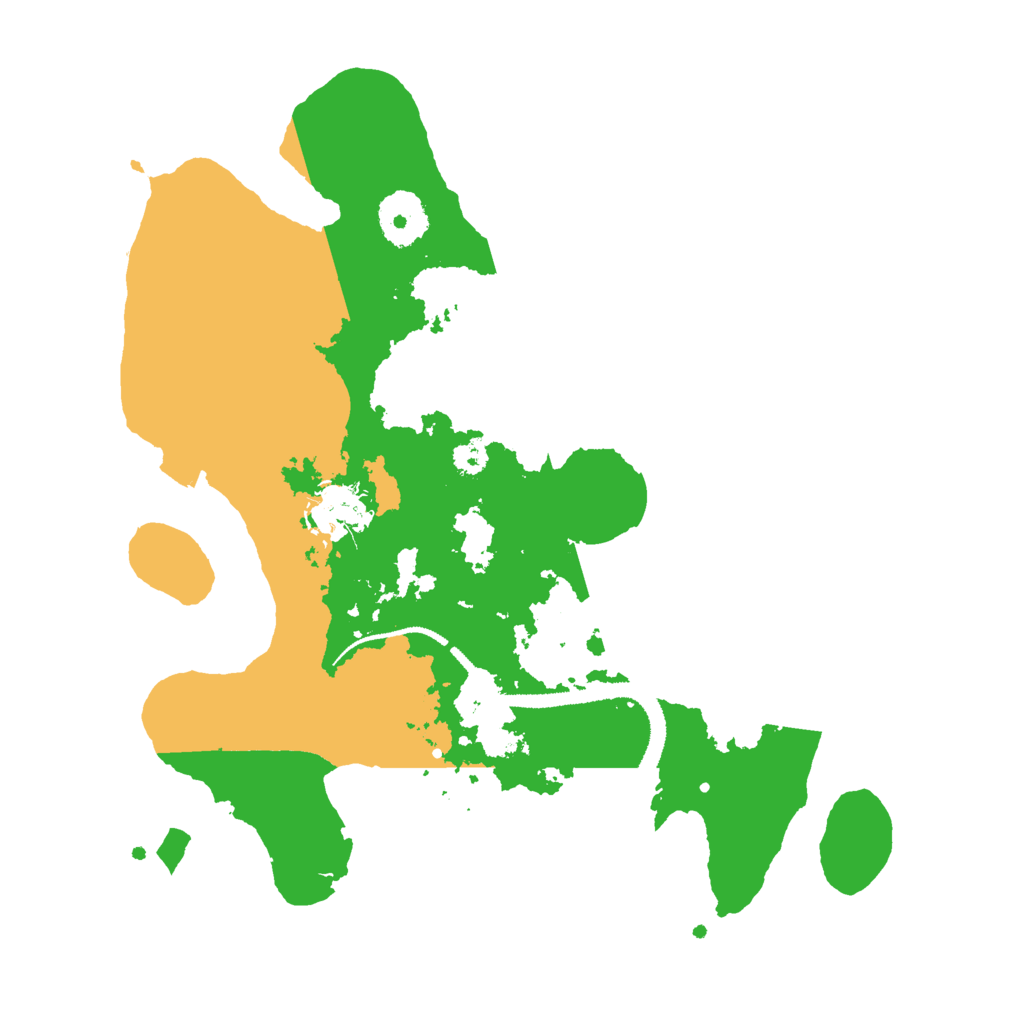Biome Rust Map: Procedural Map, Size: 3000, Seed: 146832281