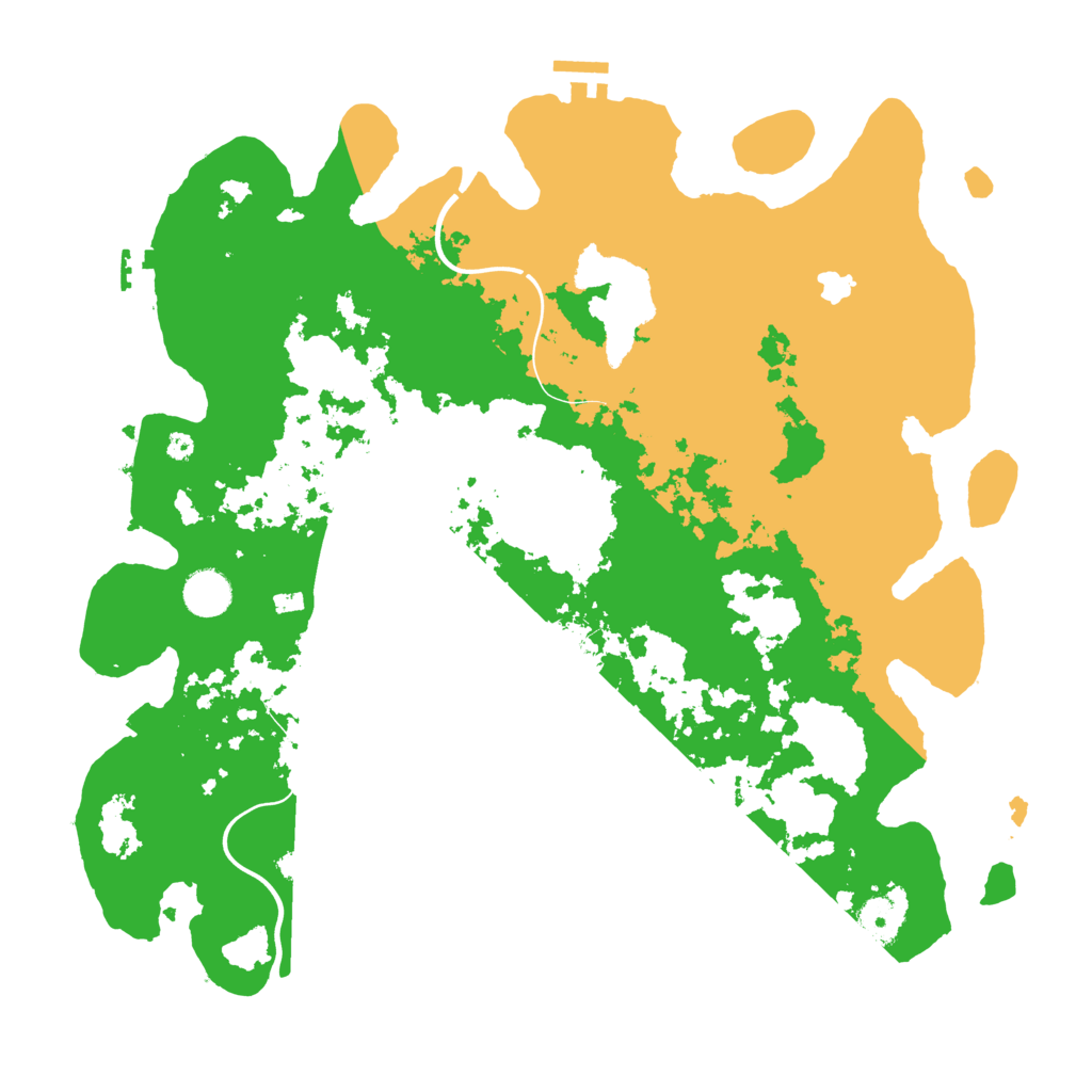 Biome Rust Map: Procedural Map, Size: 4000, Seed: 291293959
