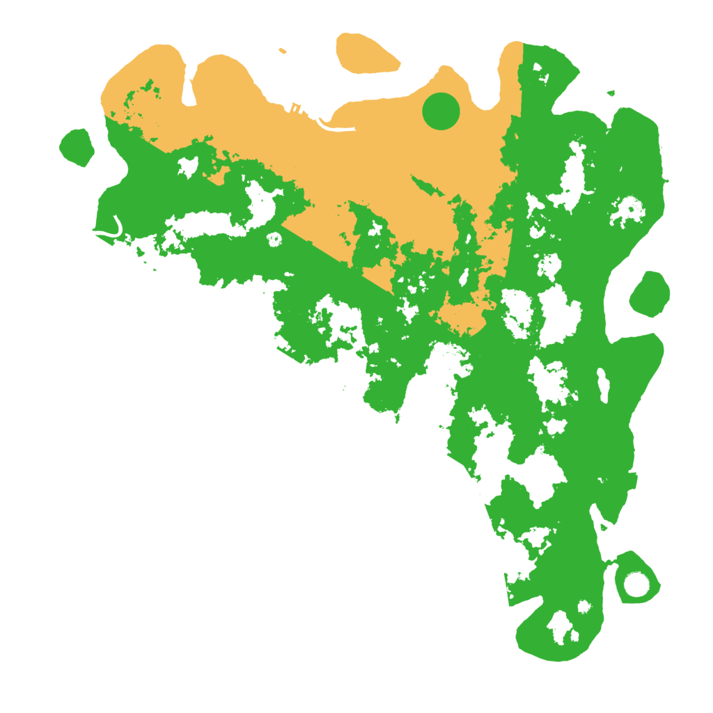 Biome Rust Map: Procedural Map, Size: 5000, Seed: 750210449