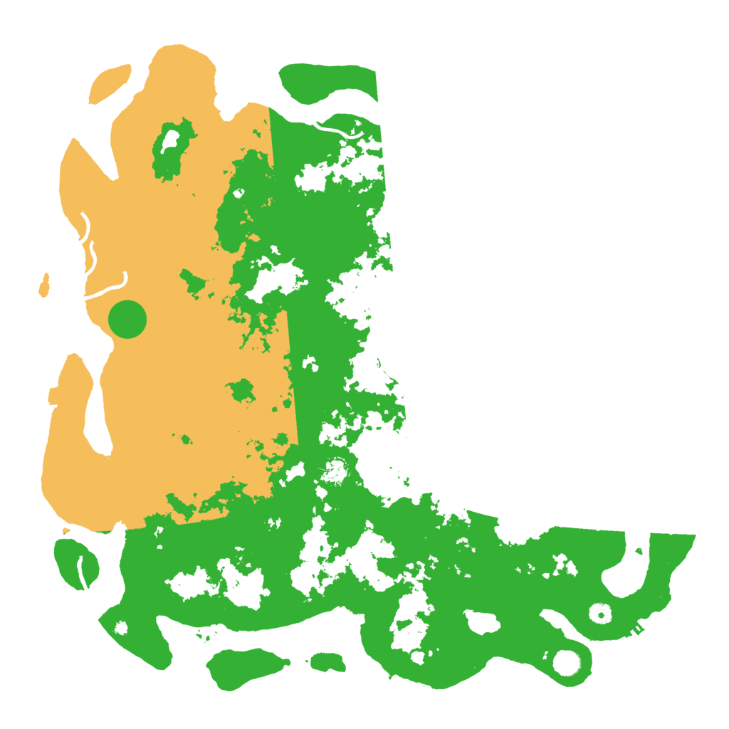 Biome Rust Map: Procedural Map, Size: 5000, Seed: 17762066