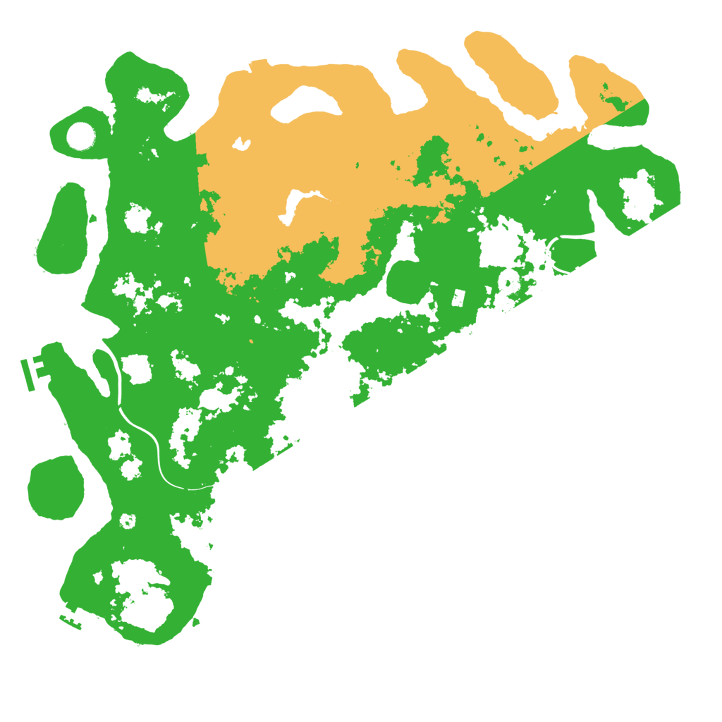 Biome Rust Map: Procedural Map, Size: 4500, Seed: 991882434